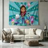 Gabby Wall Tapestry Aesthetic Wall Hanging Printed Fabric Blanket Decorative Tapestries for Bedroom Living Room Home Decor