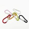 Carabiner Lightweight Strong Load-bearing Aluminum Alloy Carabiner Clip Climbing Gourd Shaped Carabiner Climbing Buckle Outdoor Accessories