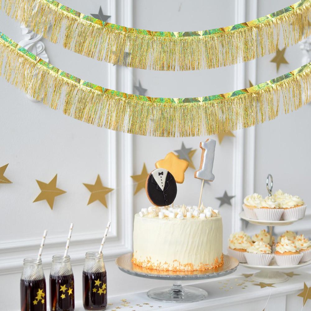 Лазерный Потрясающий Мерцающий Дождь Бахрома Занавес Для Праздничных Вечеринок Фоны