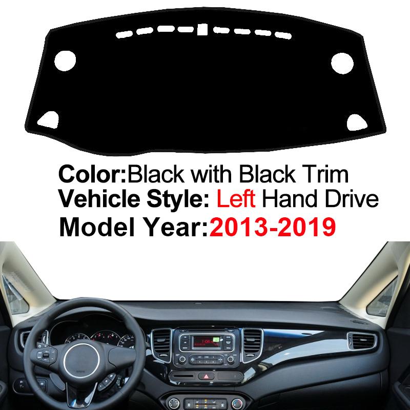 Автомобильный коврик на панель для KIA Carens 2007 - 2019 UN RP LHD RHD Dashmat Pad Ковер Dash Mat Накидка 2016 2013 2012 2011 2005 2007