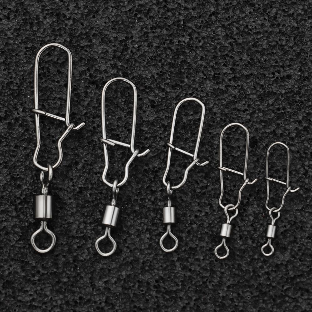 Рыболовная пряжка-штифт из нержавеющей стали, карабин с восемью кольцами, рыболовный крючок, вертлюги, рыболовные принадлежности