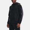 Under Armour Мужские толстовки с капюшоном Apollo Sportstyle Printed Woven Hoodie Black Purple 1360730-002