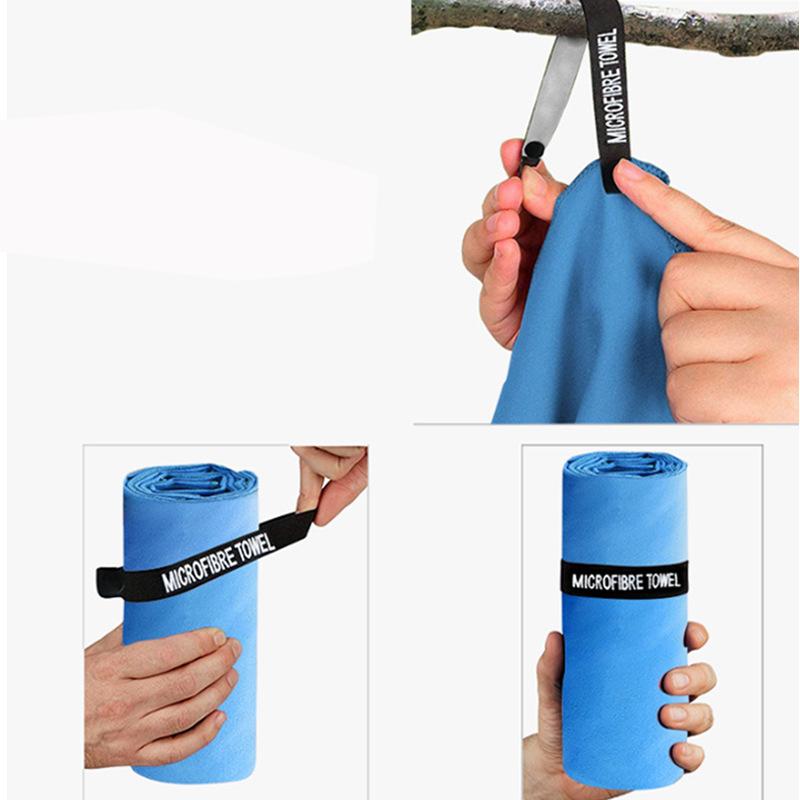 Быстросохнущее спортивное полотенце на открытом воздухе, полотенце для йоги для женщин и мужчин, портативное пляжное полотенце, впитывающее воду, впитывающее пот полотенца для бега, плавания