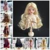 Многоцветные волосы для кукол BJD SD, высокотемпературное волокно, парики BJD, аксессуары для париков BJD, парик для кук BJD, подарок для детей