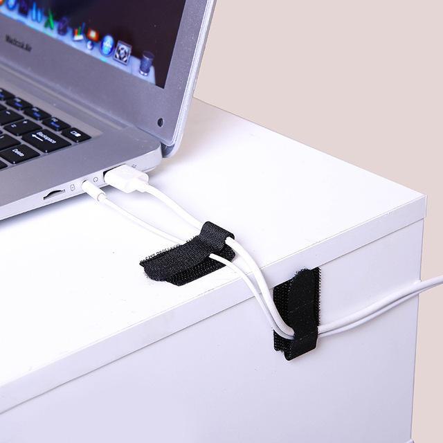Нейлоновый самоклеящийся ремень-органайзер для кабеля с липучкой и крючком