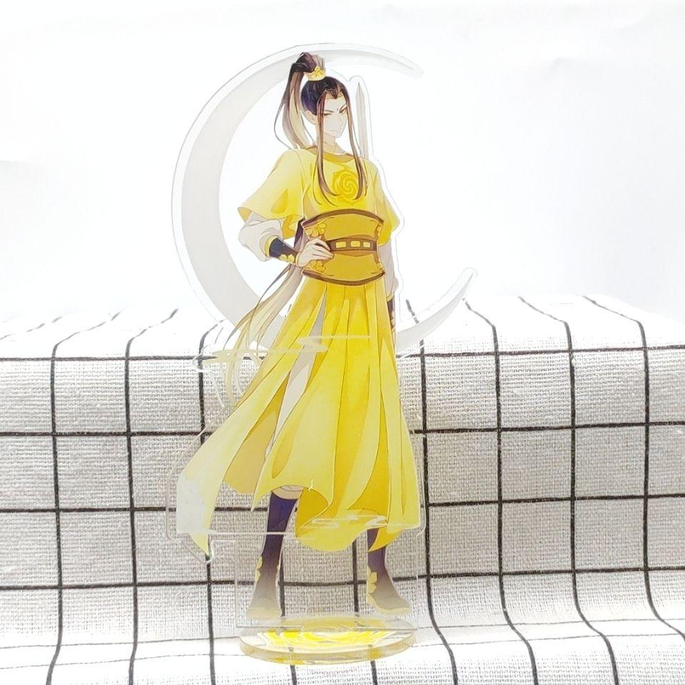 1 шт. Mo Dao Zu Shi, акриловая фигурка-подставка, экшн-игрушка, Grandmaster of Demonic Wei Wuxian Lan Wangji, стоячая тарелка, украшение для рабочего стола