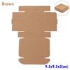 10pcs 9sizes Wedding Event Handmade Jewelry Candy Storage Cardboard Package Wrapping Kraft Paper Box