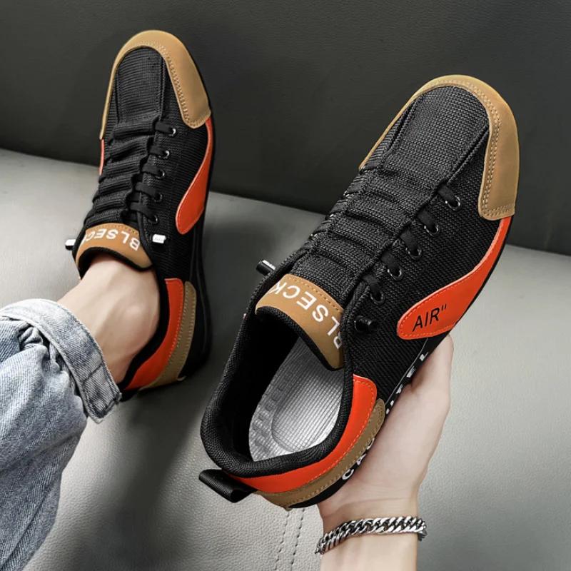 Мужская спортивная обувь, летние сетчатые дышащие повседневные мокасины, роскошная дизайнерская обувь, мужская спортивная обувь, прогулочная обувь, кроссовки для бега