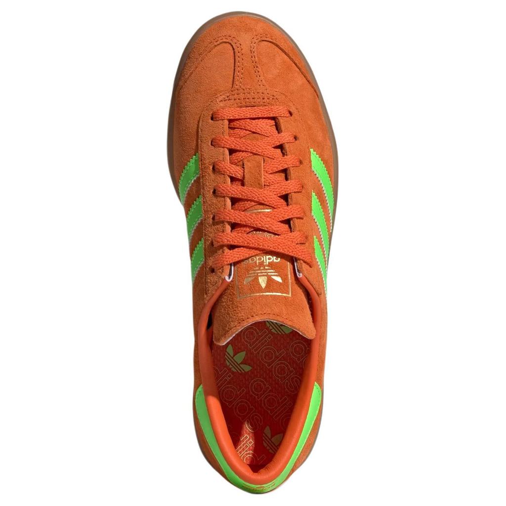 Adidas Женские кроссовки Hamburg Orange Solar Green Gum IH5460