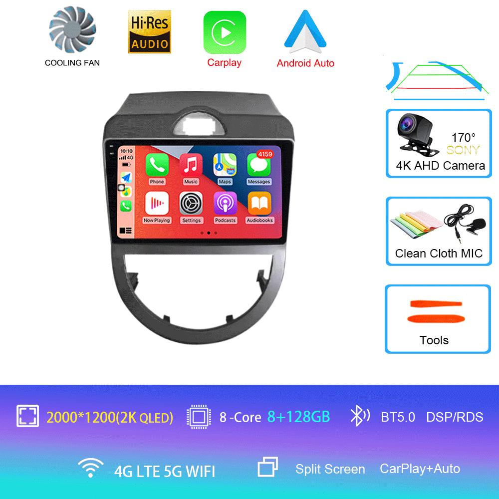 Android 14 For KIA Soul 2009-2013 Built-In Carplay AUTO Car Radio Stereo DSP IPS Multimedia Player GPS Navigation BT WIFI
