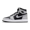 Детские кроссовки Air 1 Retro High OG GS Shadow 2.0 Серый Черный Светло-Дымчато-Серый 575441-035