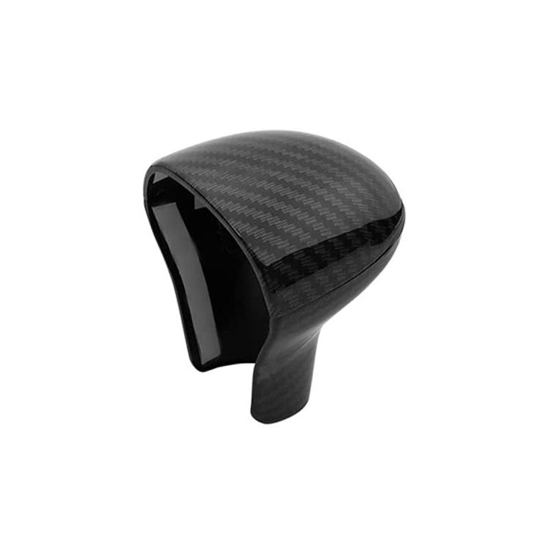 Carbon Fiber Pattern Gear Shift Knob Handle Trim Cover Sticker for A3 S3 A3L A4L A6L Q2L Q5L Q7 2014 2015 2016 2017 2018