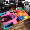 1pc The Wiggles Print Area Rug - Soft,Washable Non-Slip Indoor Mat for Office Chairs,Living Room,Home Office Decorative Rug