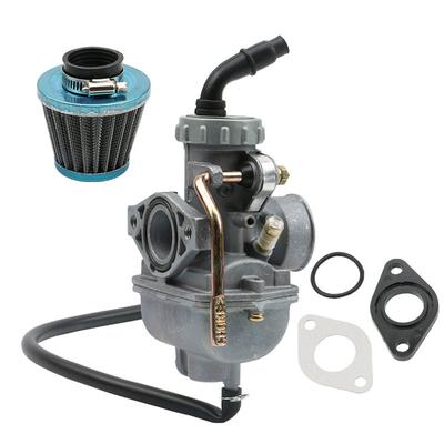 Карбюратор PZ20 и набор воздушного фильтра для мотоцикла 50cc 70cc 90cc 110cc Квадроцикла Багги Мотокросса Питбайка Универсальный