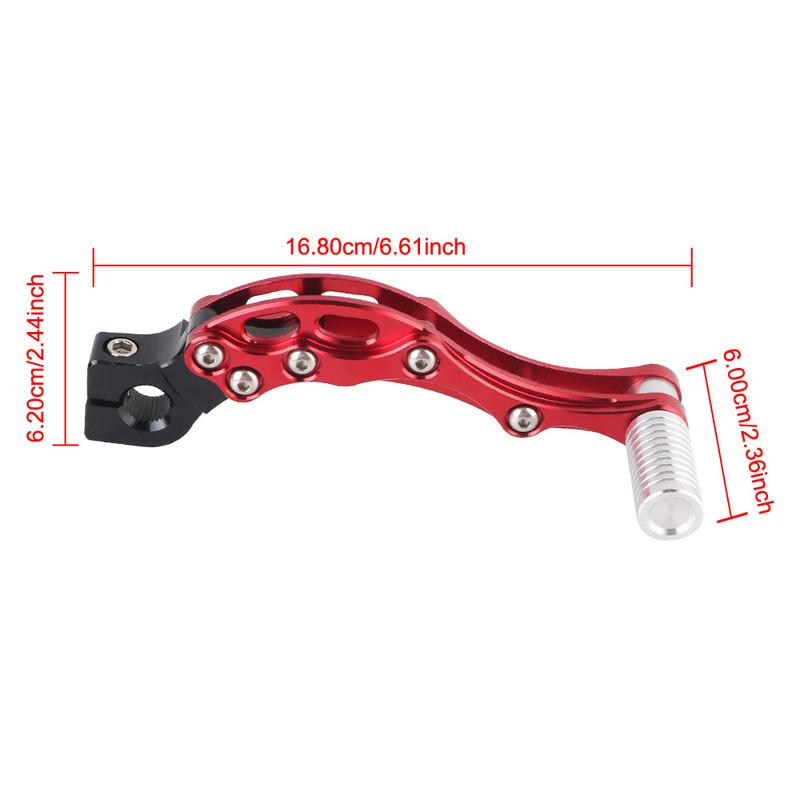 For Honda 139QMB CNC 1pc Moto Start Rod Aluminum Alloy Moto Accessories Motorcycle Starter Lever Engine Kick Start Levers