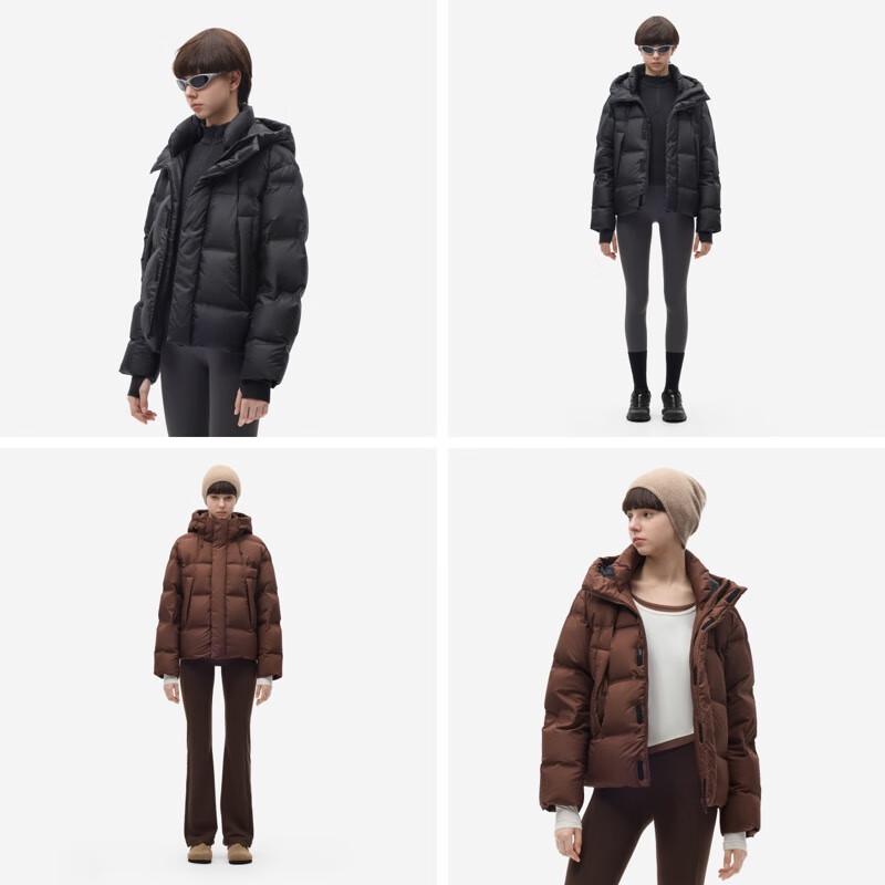 Bananain Hydrogen 502Cloud Women's Hooded Puffer Down Jacket