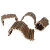 Natural Wooden Bridge Bendable Platform Toy for Small Animal Mouse Bridge Hamster Rabbit Hideout Cage Accessories