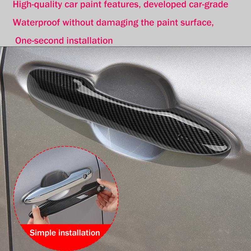 For GWM Haval H6 ~2026 2024 2025 Car Exterior Door Handle Cover Door Bowl Protector Stickers Decorative Accessories