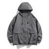 Shorts long sleeves handsome sunscreen clothing summer outdoor UV protection ice couple sunscreen clothing set jacket