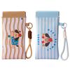 2Pcs Waterproof PU Leather Glasses Bag Cartoon Sunglasses Protective Cover Cosmetic Bag  Travel