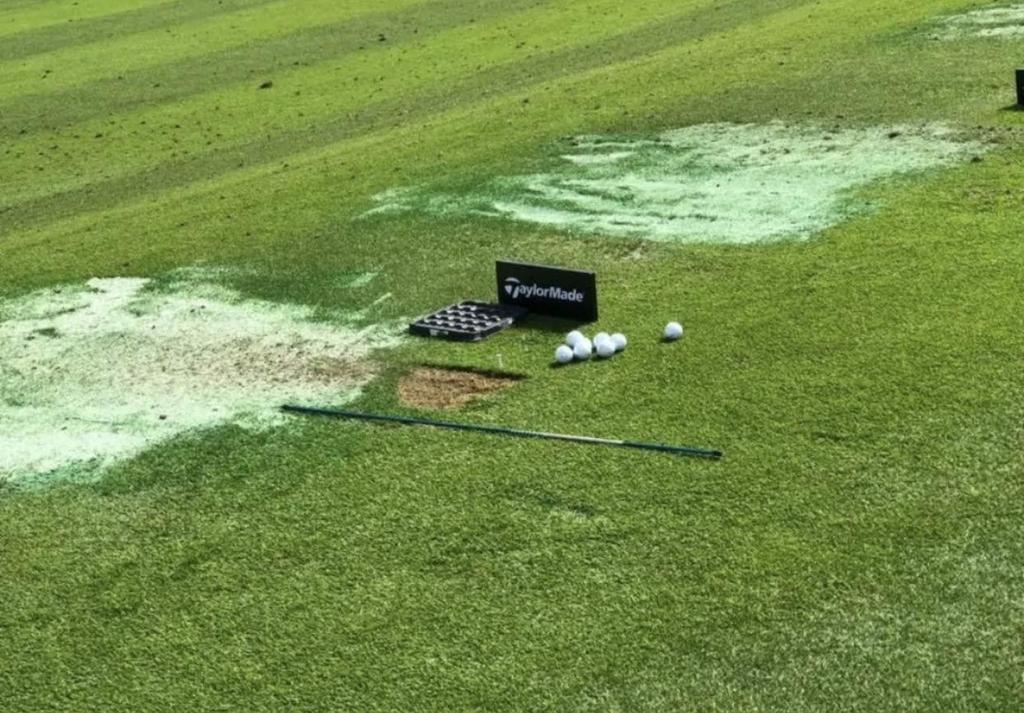 Оборудование для практики свинга Tour AD, выравнивающая палка графитового дизайна (Набор 2) (синий)