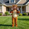 Stripe Cosplay Costume Gloves Tiger Print Plush Cat Paw Gloves Cute Cat Claw Mittens  Role Play