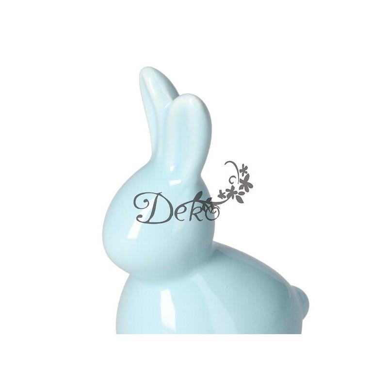 CERAMIC EASTER BUNNY FIGURINE FOR DECORATION