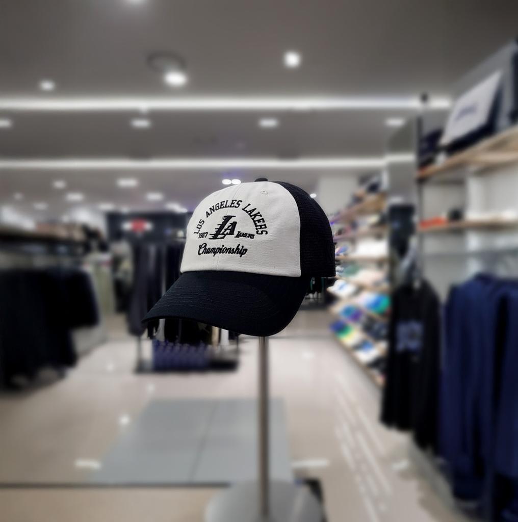 [NBA] Unisex LAL Championship Mesh Trucker Soft Ball Cap Hat N255AP273P