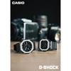 Мужские часы Casio G-Shock GM-2100M-1A Серебристые с металлическим покрытием Экологичный материал