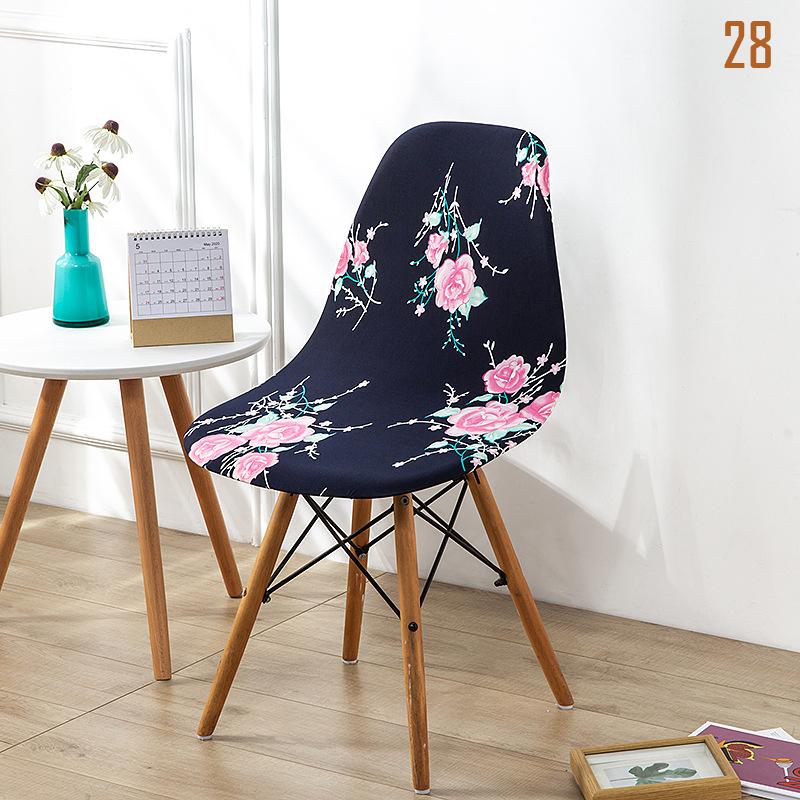 1 шт банкетный чехол для стула в виде ракушки безрукий чехол для стула съемный моющийся домашний отель