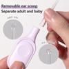 Светодиодный фонарик Earpick Baby Ear Cleaner Эндоскоп Penlight Spoon Очистка ушной кюретки Light Spoon Удаление ушной серы