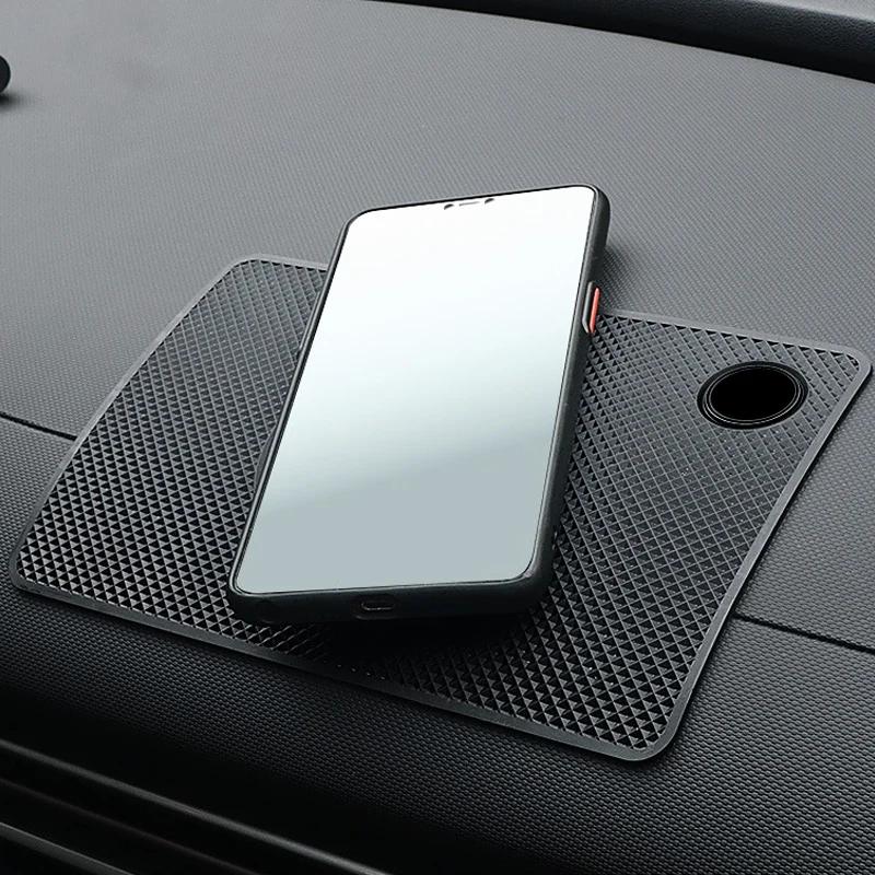AABHZ1 Car Anti-slip Mat Dashboard Silicone Anti-skid Pad Auto Accessories For Mercedes Benz A C E S G Class GLC CLE CLA GLB GLS W177