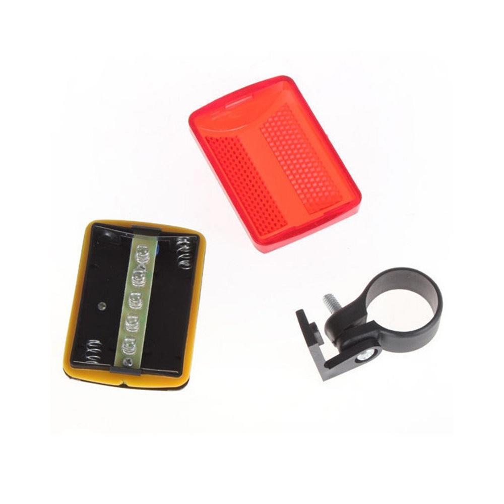 1× Красный Велосипедный Задний Фонарь Безопасности Мигающий Велосипедный Езда на Велосипеде Задний Отражатель