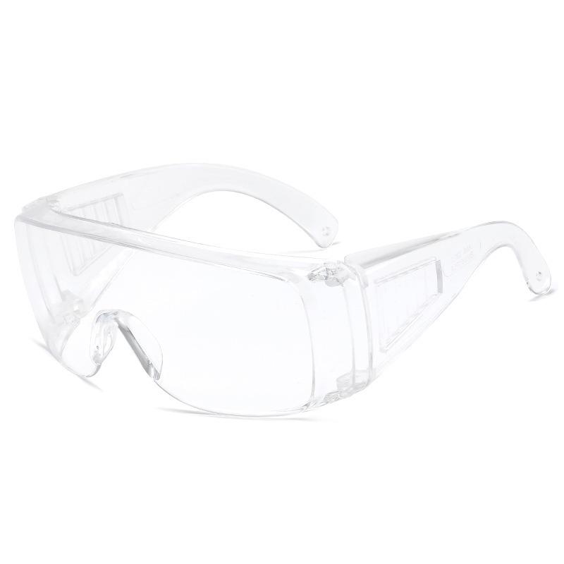 Non-polarized Blinds High Definition Transparent Multi-functional Men Women Protective Goggles Anti-fog Anti-Splash Dust Proof Safety Eyeglasses