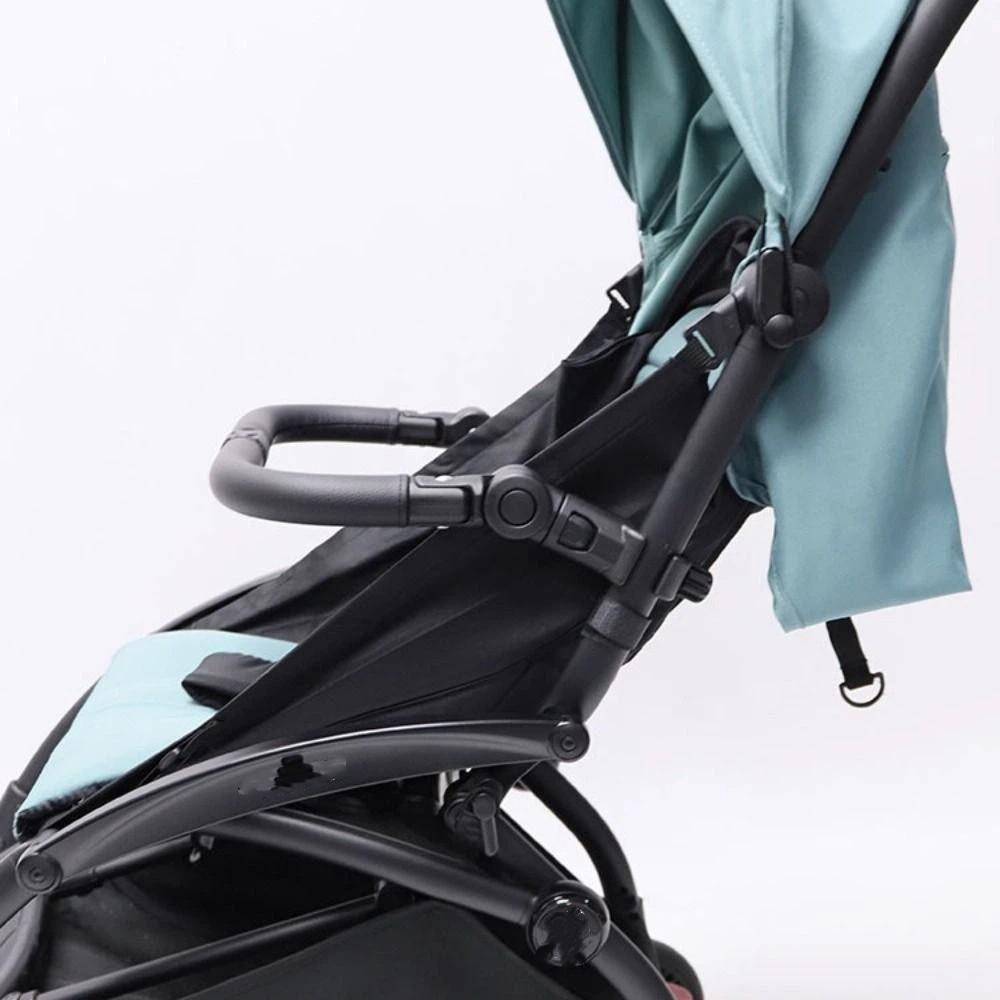 Stroller Fence Baby Stroller Accessories PU Cover Handle Pushchair Front Bumper Trolley