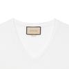 GUCCI T Shirts Men's White V Neck Moderate 645270-XJC6N-9692