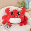 Crab Hairy Cartoon Plush Toy Stuffed Animal Doll Decorations Kids Gift Cute
