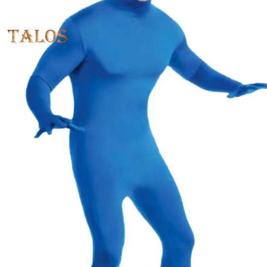 Комбинезон для выступления на сцене с застежкой-молнией, полный наряд, карнавал, Хэллоуин, косплей, обтягивающий комбинезон, ролевая фотостудия