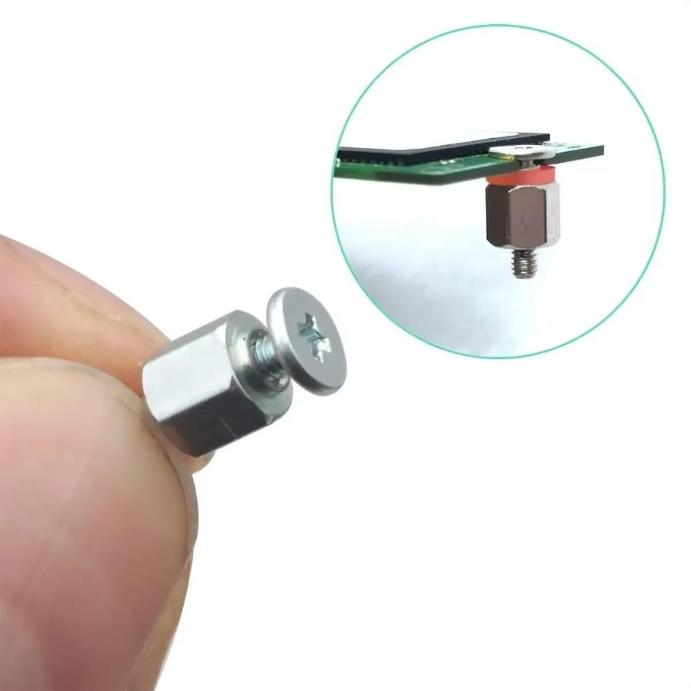Hex Standoffs M.2 SSD Screws Metal SSD Mounting Kit New Motherboard Standoff Screws for Laptop