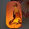 Japanese Ukiyo-e Beauty Paper Lantern, Floating World Art Restaurant Decor