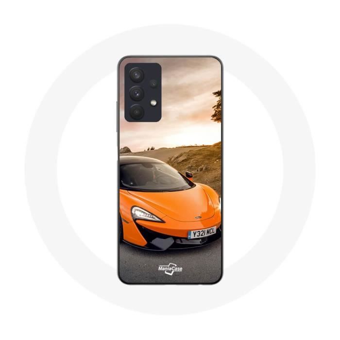 Coque Maniacase pour Samsung Galaxy A32 4G Formule 1 McLaren Orange