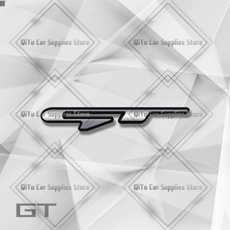 EEJQ9 Синий значок GT Line из цинкового сплава, эмблема на багажник автомобиля, 3D наклейка на решетку радиатора для Kia Ceed Sportage Picanto Stonic Optima K5 Hyundai Peugeot