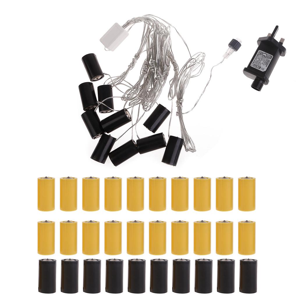 Блоки питания LR14 C, адаптер питания для светодиодной лампы/водонагревателя/газовой плиты, замена батарей LR14 C