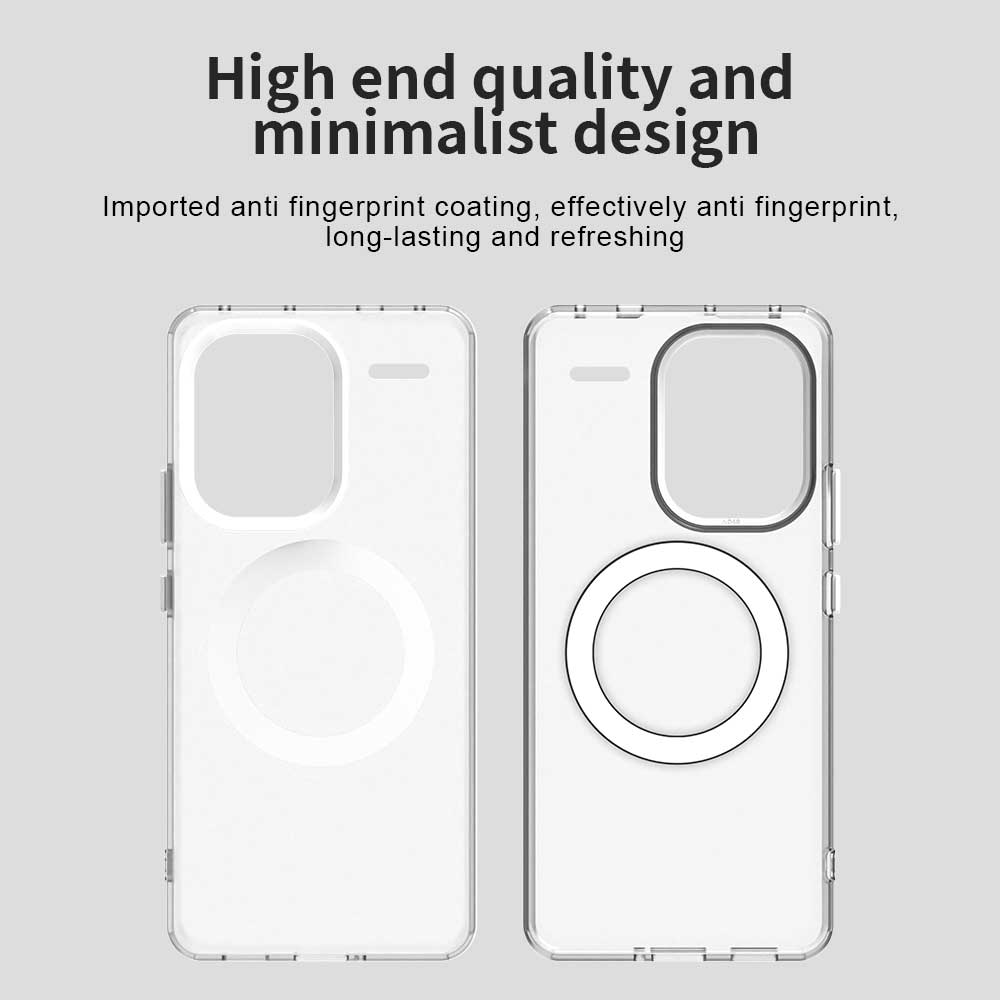 Чехол для Xiaomi Redmi Note 13 Pro+ 5G, совместимый с MagSafe, ПК+ТПУ+ПЭТ, противоударный чехол для телефона