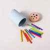 Montessori Shape and Color Sorting Toy Wooden Fine Motor Sensory Toy  Kids Girls Boys