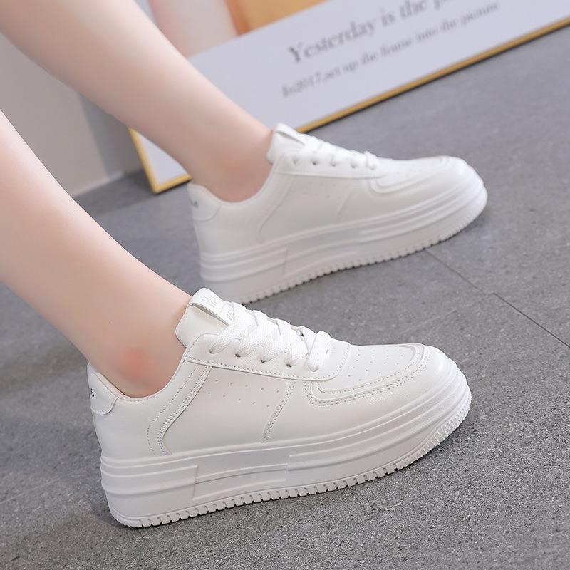 New Students' Versatile Casual Women's Thick-soled Board Shoes
