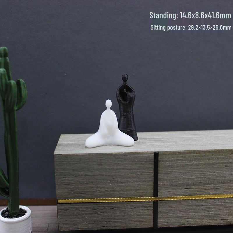 Миниатюрный кукольный домик, художественный декор, модель для фотографии