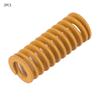 2pcs OD 10mm ID 5mm High Accuracy Steel Yellow Less Light Load Mould Die Spring (TF10*70mm)
