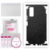 apgo Protective Skin Sticker for the Back+sides Compatible with Vivo iQOO U1x, Full Wrap Film, Foil, Vinyl - Pattern Black Honeycomb