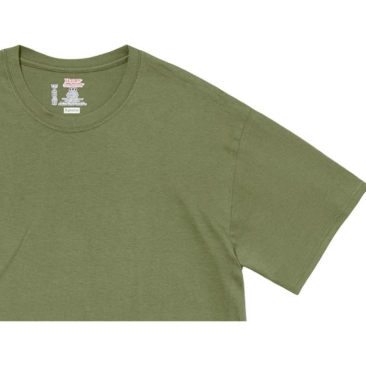 Supreme Hanes Tagless Tees 2 Pack Unisex SUP-SS22-572